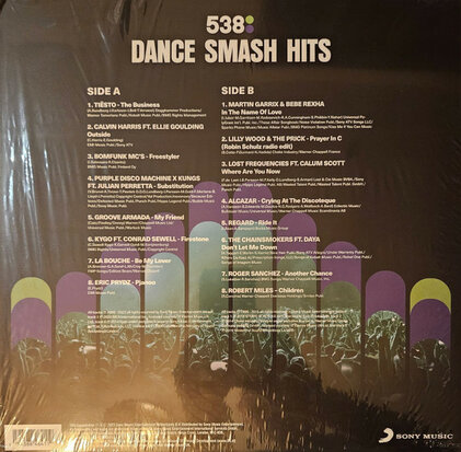 VARIOUS - 538 DANCE SMASH HITS (Vinyl LP)