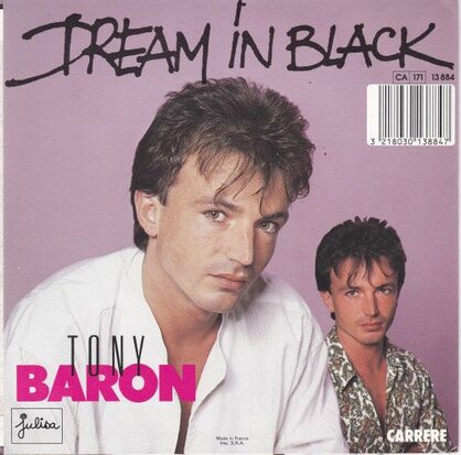 Tony Baron - Dream In Black + Honey To A Be (Vinylsingle)