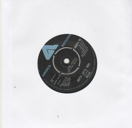 Hello - Shine On Silver Light + Gotta Lotta Soul (Vinylsingle)