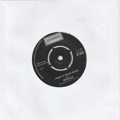 Ned Miller - From a jack to a king + Parade of broken heart (Vinylsingle)