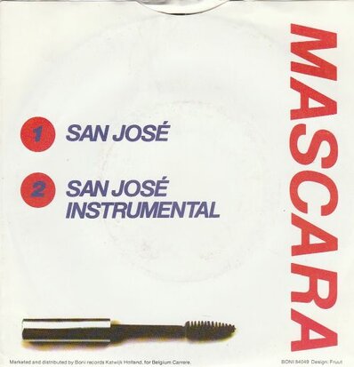 Mascara - San Jose + (instr) (Vinylsingle)