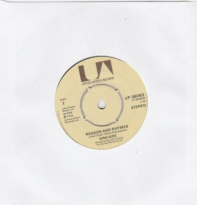 Kincade - Private Eye + Reason And Rhymes (Vinylsingle)