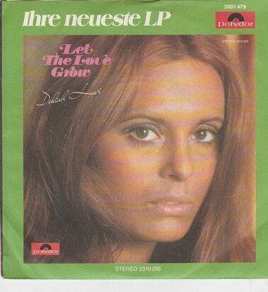 Daliah Lavi - Lass Die Liebe Auferstehn + Schlaf Ein, Mein Kind (Vinylsingle)