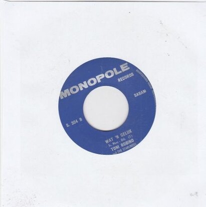 Tony Robino - M'n Hele Leven + Wat 'n Geluk (Vinylsingle)