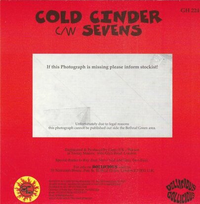 Dollicious - Cold Cinder + Sevens (Vinylsingle)