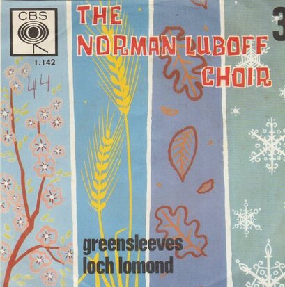 Norman Luboff Choir - Greensleeves + Loch Lomond (Vinylsingle)