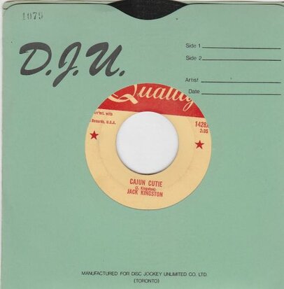 Jack Kingston - Cajun Cutie + Maple Sugar Sweetheart (Vinylsingle)