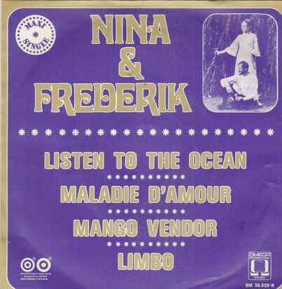 Nina & Frederik - Listen To The Ocean (EP) (Vinylsingle)