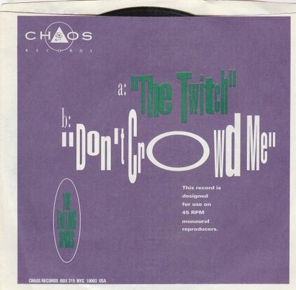 The Falling Spikes - The Twitch + Don't Crowd Me (Vinylsingle)