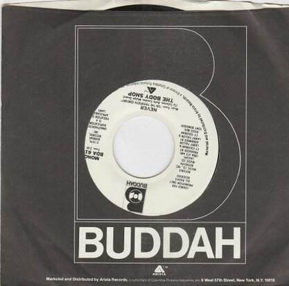 The Body Shop - Never (Stereo) + (mono) (Vinylsingle)