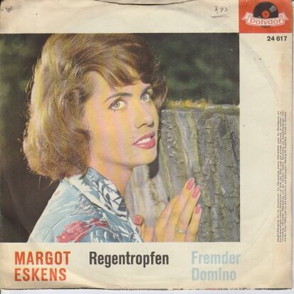 Margot Eskens - Regentropfen + Fremder Domino (Vinylsingle)