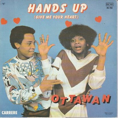 Ottawan - Hands up + (instr.) (Vinylsingle)