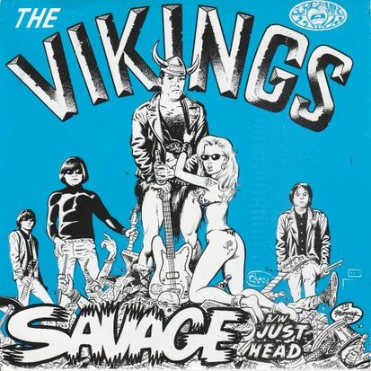 The Vikings - Savage + Just Head (Vinylsingle)