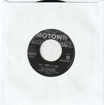 Contours - You Get Ugly + Pa, I Need A Car (Vinylsingle)