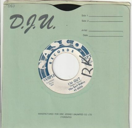 Surf Riders - I'm Out + Rocko Soco (Vinylsingle)