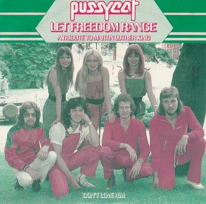 Pussycat - Let freedom range + Don't love him (Vinylsingle)