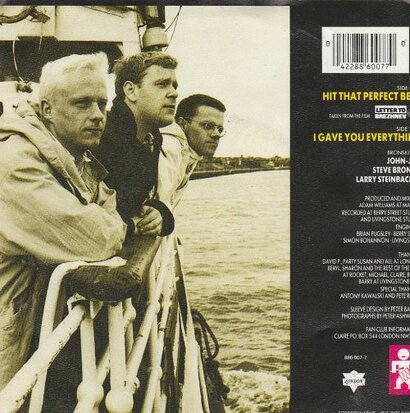 Bronski Beat - Hit that perfect beat + I gave you everything (Vinylsingle)