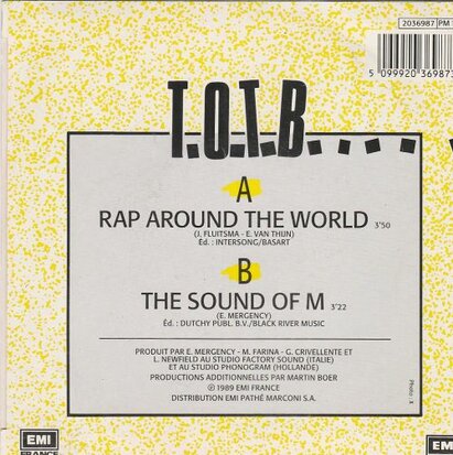 T.O.T.B. - Rap Around The World + The Sound of M (Vinylsingle)