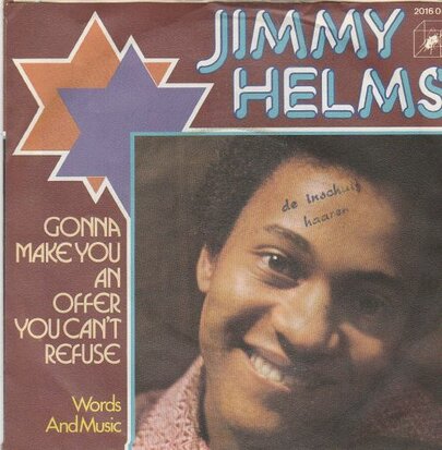 Jimmy Helms - Gonna make you an offer + Words and music (Vinylsingle)