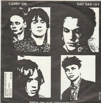 The Public Veins - Carry On + Sad Sad Ivy + Back On The Highway (Vinylsingle)