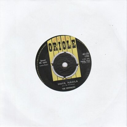 Spotnicks - Hava Naguila + Highflyin' Scotsman (Vinylsingle)