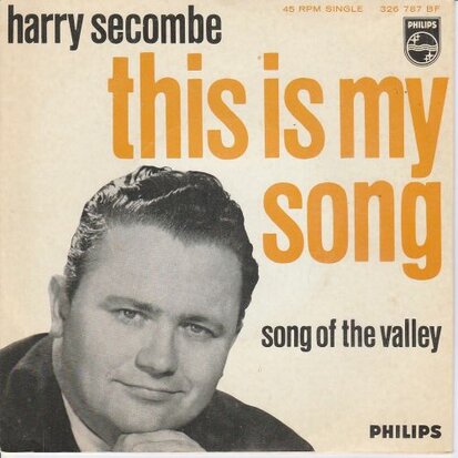 Harry Secombe - This is my song + Song of the valley (Vinylsingle)