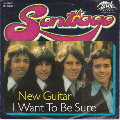 Santiago - New Guitar + I Want To Be Sure (Vinylsingle)