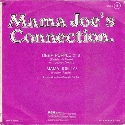 Mama Joeïs Connection - Deep Purple + Mama Joe (Vinylsingle)