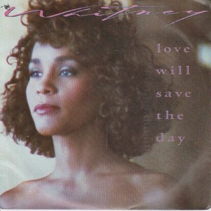 Whitney Houston - Love will save the day + Hold me (Vinylsingle)