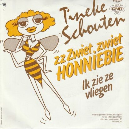 Tineke Schouten - Zwiet, zwiet Honniebie + Ik zie ze vliege (Vinylsingle)