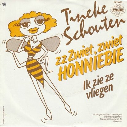 Tineke Schouten - Zwiet, zwiet Honniebie + Ik zie ze vliege (Vinylsingle)