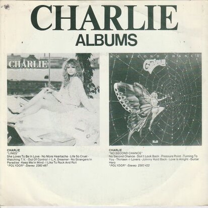 Charlie - She loves to be in love + Watching T.V. (Vinylsingle)