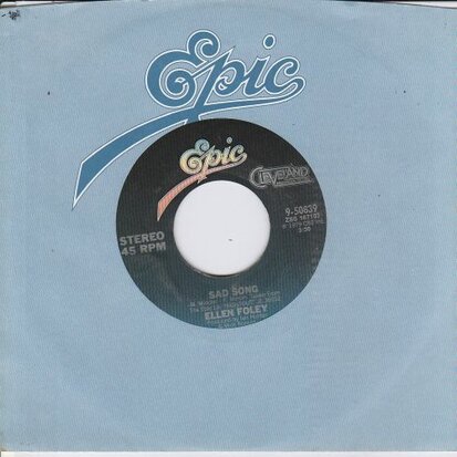 Ellen Foley - Sad Song + Don't let go (Vinylsingle)