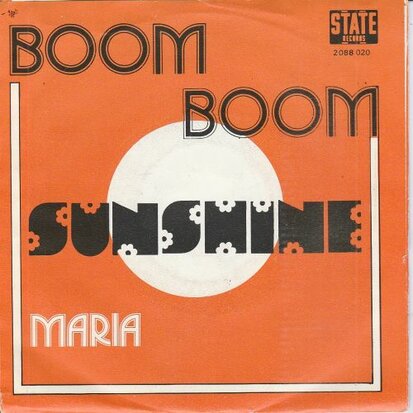 Sunshine - Boom Boom + Maria (Vinylsingle)