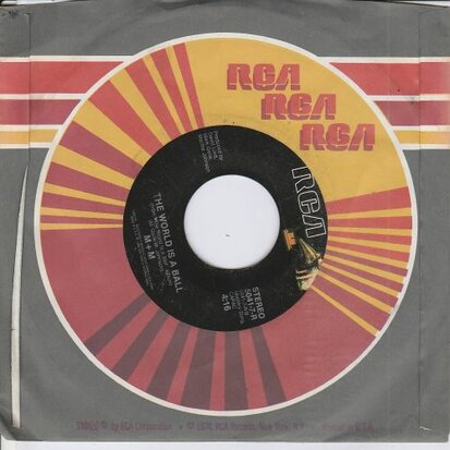 M + M - Song In My Head + The World Is A Ball (Vinylsingle)