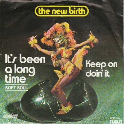 New Birth - It's been a long time + Keep on doin' it (Vinylsingle)