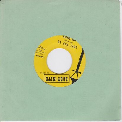 Ron Holden - Love you so + My babe (Vinylsingle)