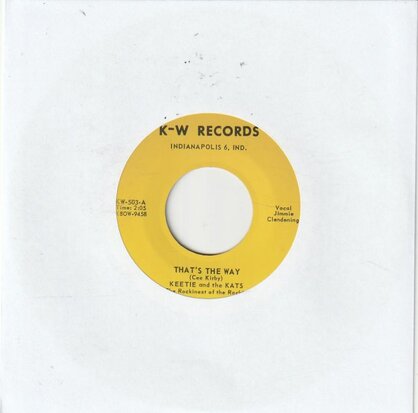 Keetie and the Kats - That's The Way + Dreamer's Romance (Vinylsingle)