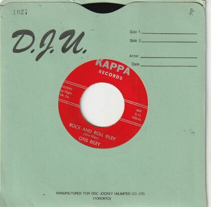 Otis Riley - Rock And Roll Riley + Sure Look Good To Me (Vinylsingle)