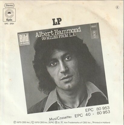 Albert Hammond - Good old days + Life is for the living (Vinylsingle)