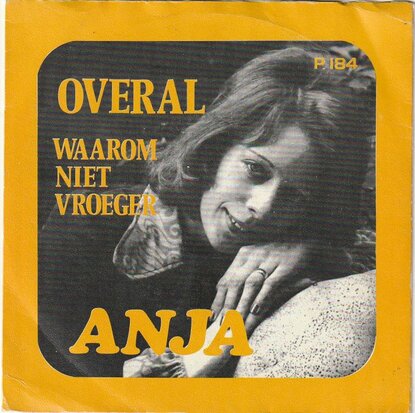 Anja - Overal + Waarom niet vroeger (Vinylsingle)