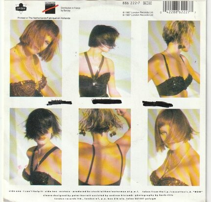 Bananarama - I can't help it + Ecstasy (Vinylsingle)