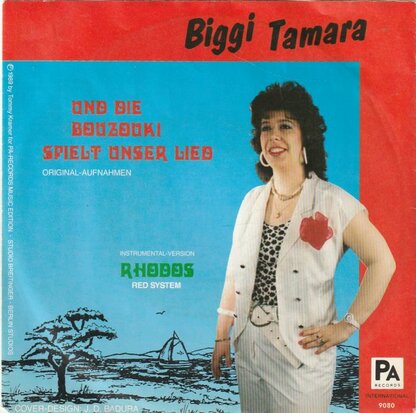 Biggi Tamara - Und Die Bouzouki Spielt Unser Lied + Rhodos (instrumental) (Vinylsingle)