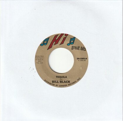 Bill Black   - Tequila + Raunchy (Vinylsingle)