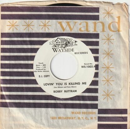 Bobby Buttram - Lovin' you is killing me + That's me (Vinylsingle)