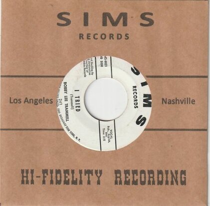 Bobby Lee Trammell - I Tried + Am I Satisfying You (Vinylsingle)