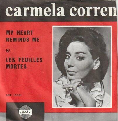 Carmela Corren - My heart reminds me + Les feuilles mortes (Vinylsingle)