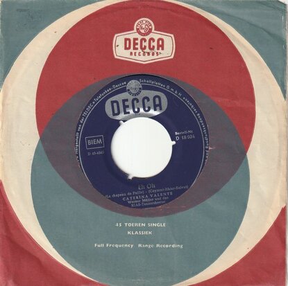 Caterina Valente - Eh Oh + Tout L'amour (Vinylsingle)