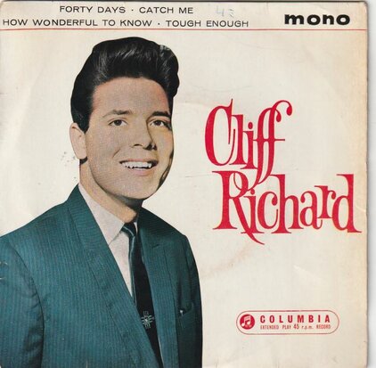 Cliff Richard - Forty days + Y'arriva (Vinylsingle)