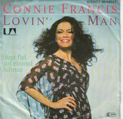 Conny Francis - Lovin' Man + Heut Fiel Auf Einmal Schnee (Vinylsingle)